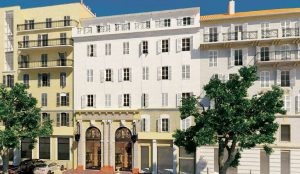 Réaliser un investissement locatif à Nice dans un programme avec une façade blanche rénovée