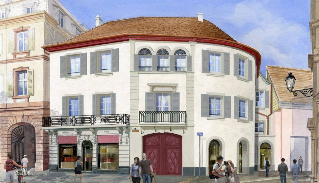 Immobilier Colmar avec la rénovation d'un immeuble ancien au coeur de Colmar avec le dispositif Malraux