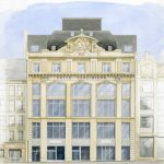 Projection d'une façade réhabilité pour investir dans l'immobilier à Nancy