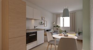 immobilier-lyon-séjour-cuisine