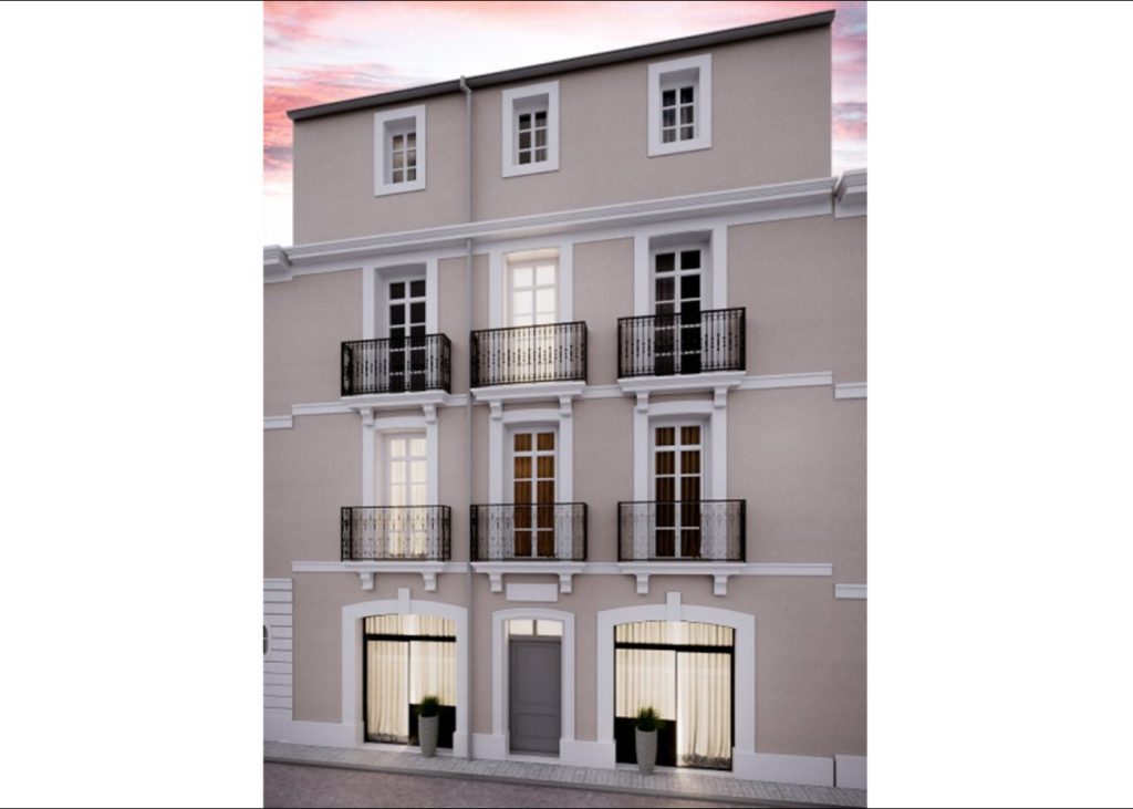 Achat Montpellier pour réduire ses impôts avec cet immeuble avec balcons et façade rénovée