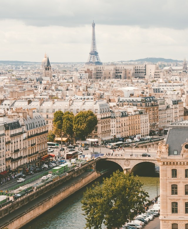 les villes ou investir en 2024- vue de la ville de Paris