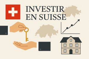 investir en suisse-carte de la Suisse-clé-maison-investissement